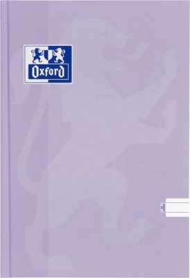 Caiet Oxford Touch Pastel, A5 96 file, coperta plastifiata rigida soft touch, PEFC, margine liniata, dictando, diverse culori pastel 